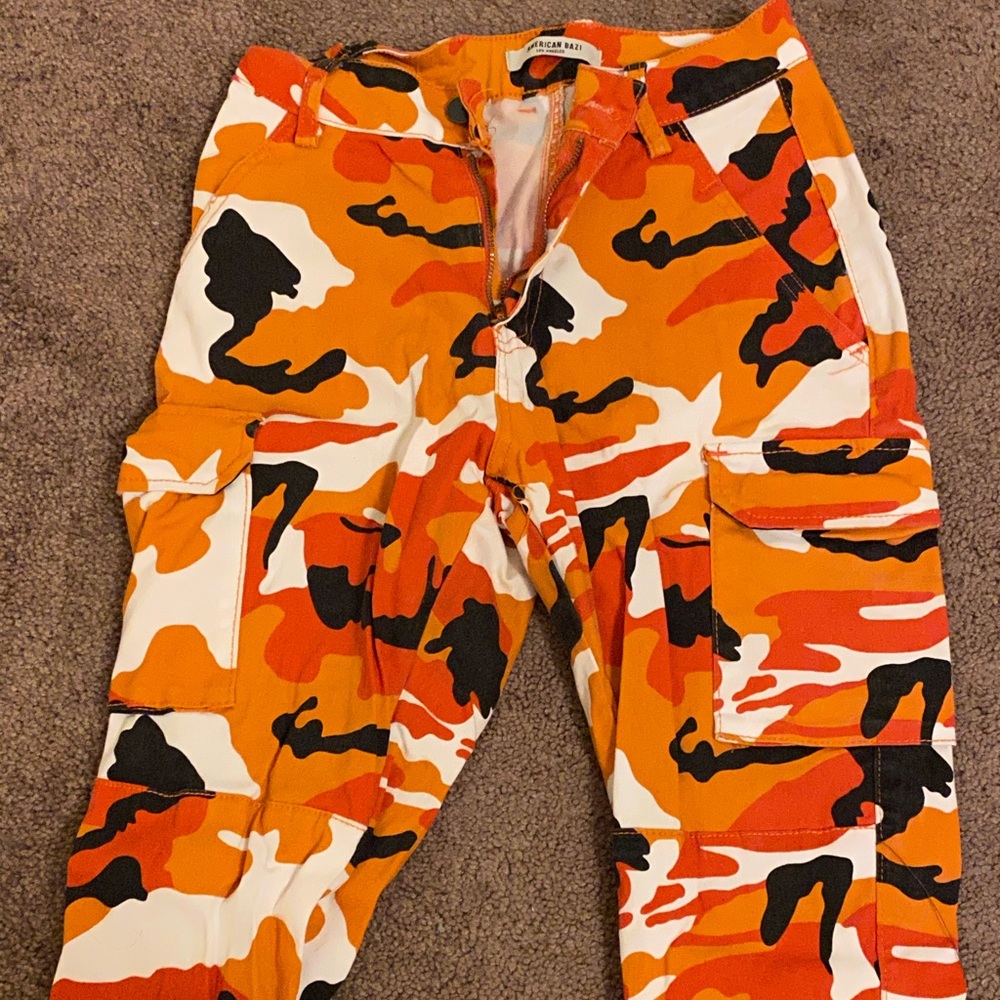Cute camouflage skinny jeans